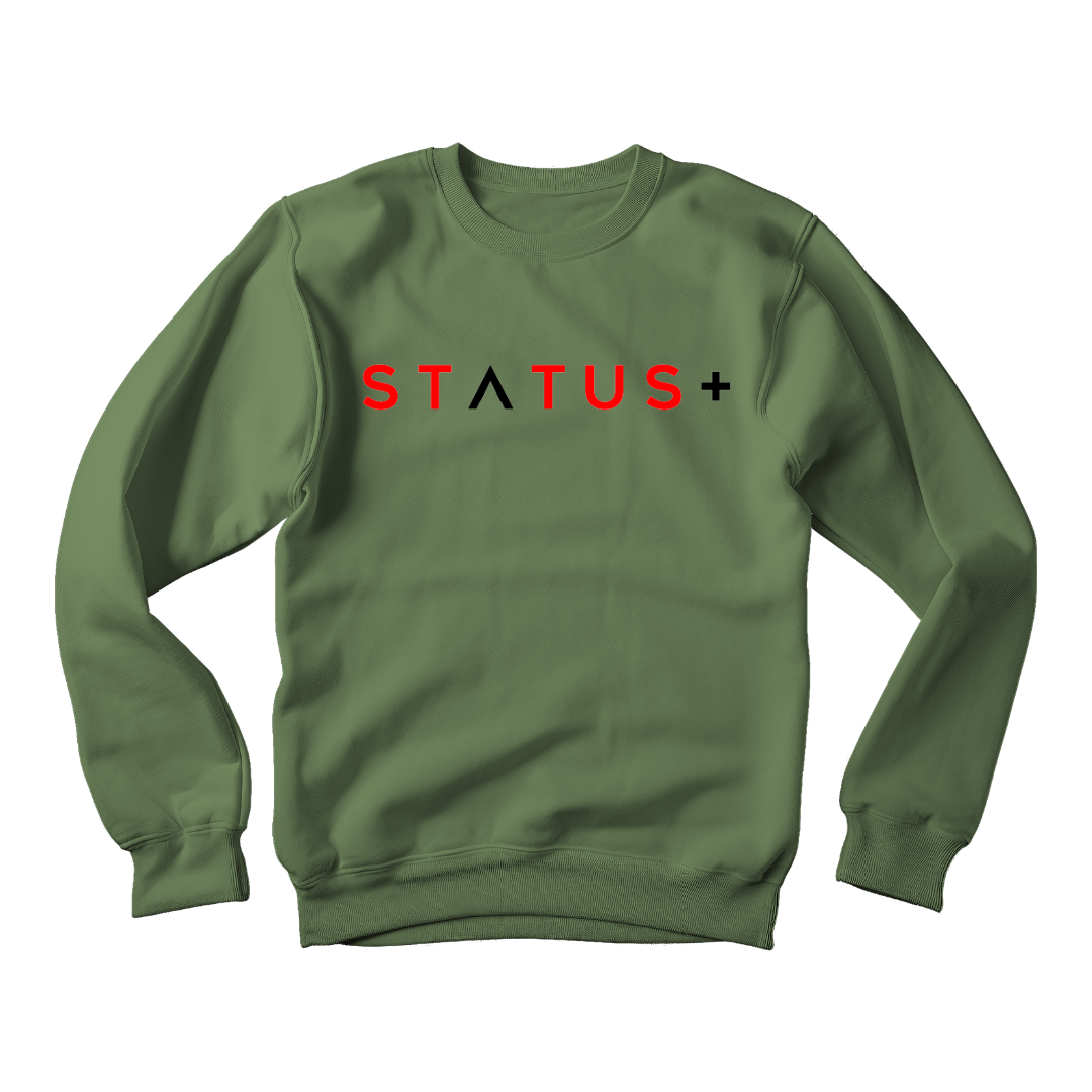 Status Plus Fashions Hoodie (red black)