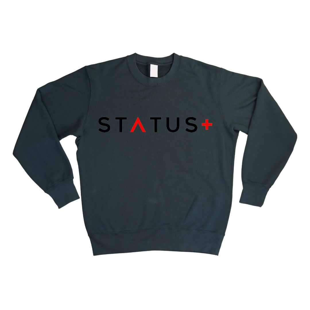 Status Plus Fashions Sweatshirt (Black Red)