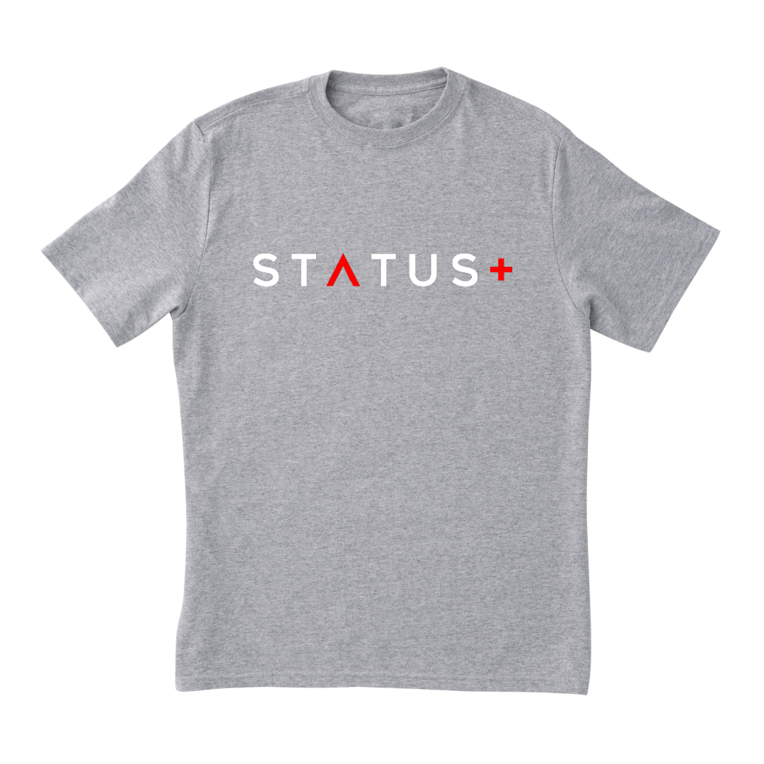 Status Plus Fashions T-Shirt (White Red)