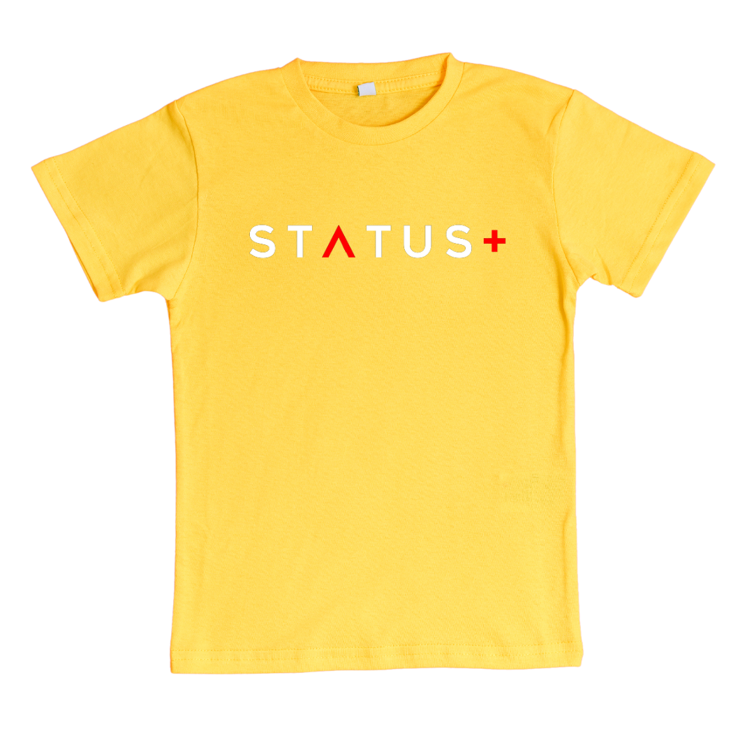 Status Plus Fashions T-Shirt (White Red)