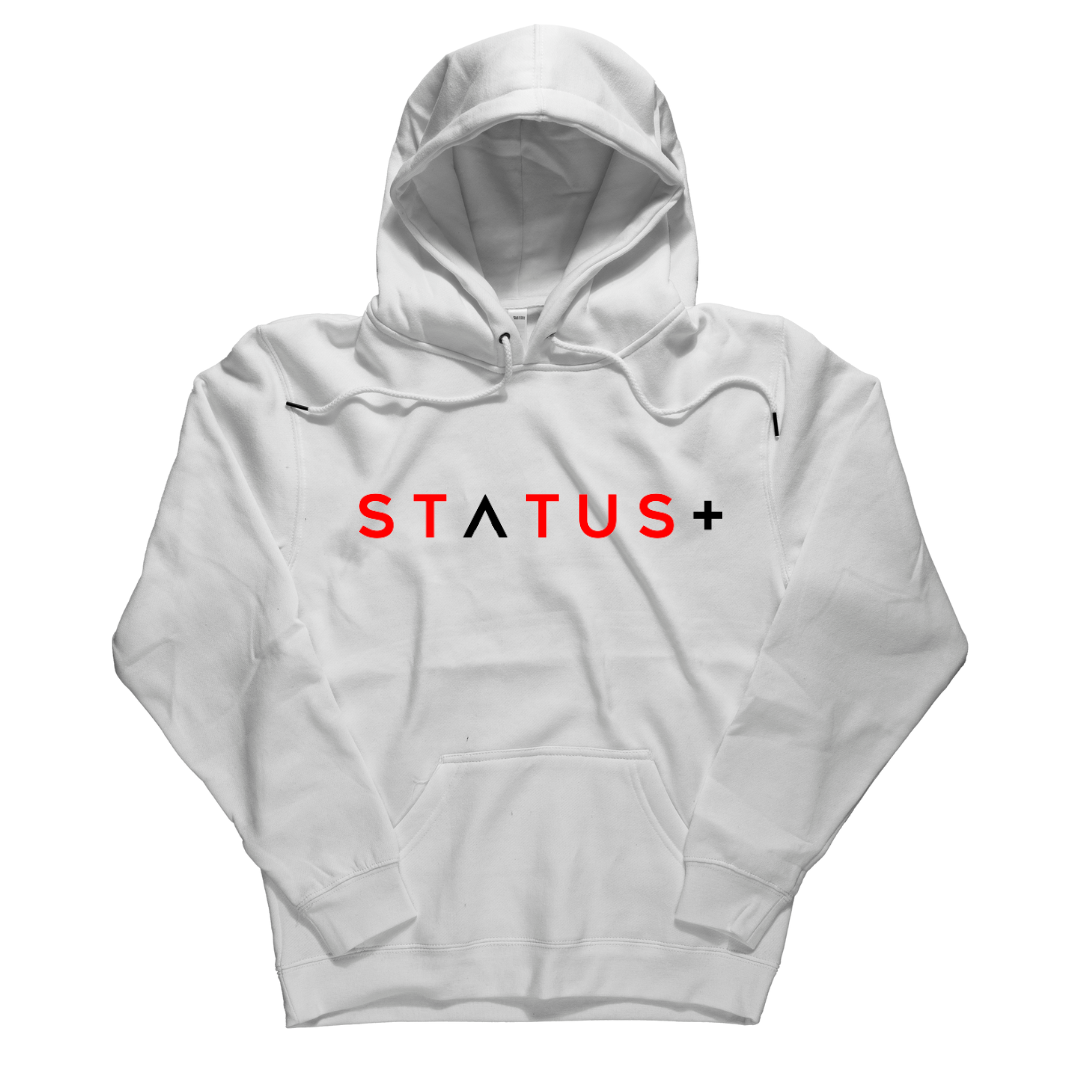 Status Plus Fashions Hoodie (Red Black Logo)