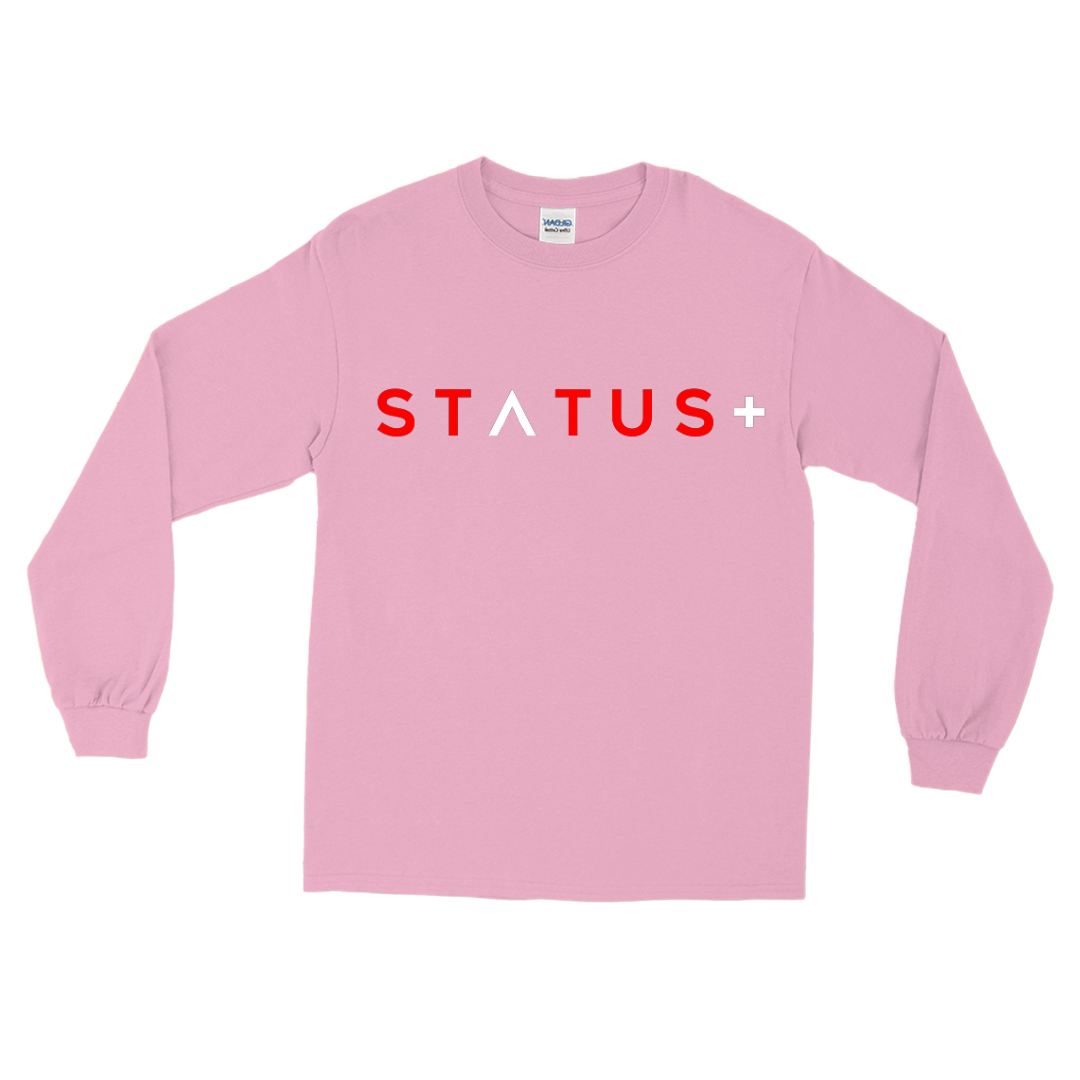 Status Plus Fashions Classic Sweatshirt RED WHITE