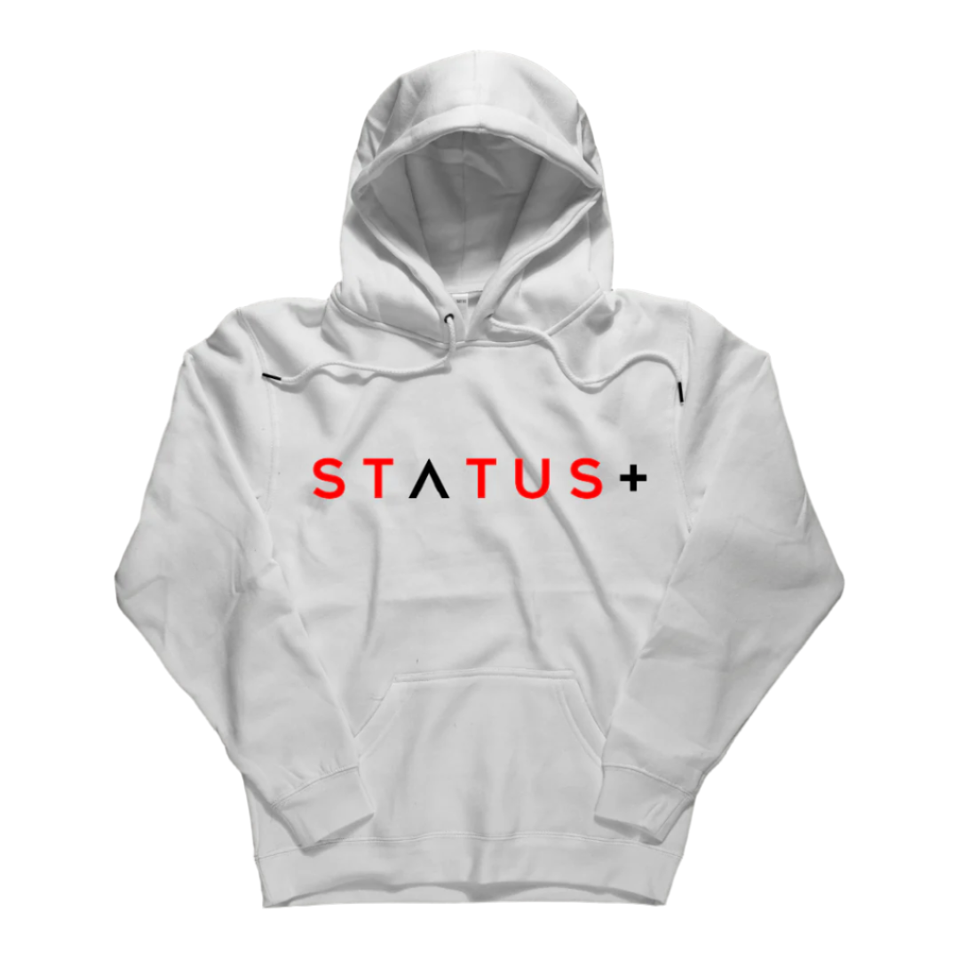 Status Plus Fashions Hoodie (Red Black Logo)