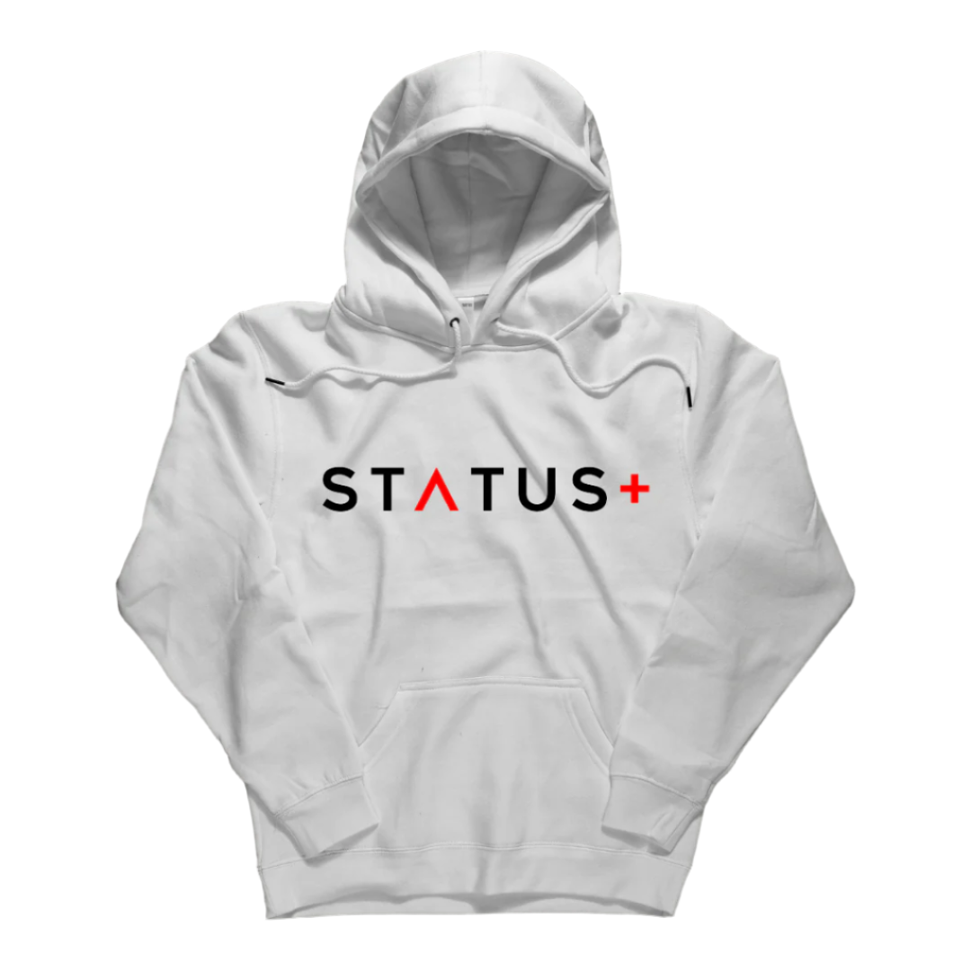 Status Plus Fashions Hoodie (Black Red Logo)