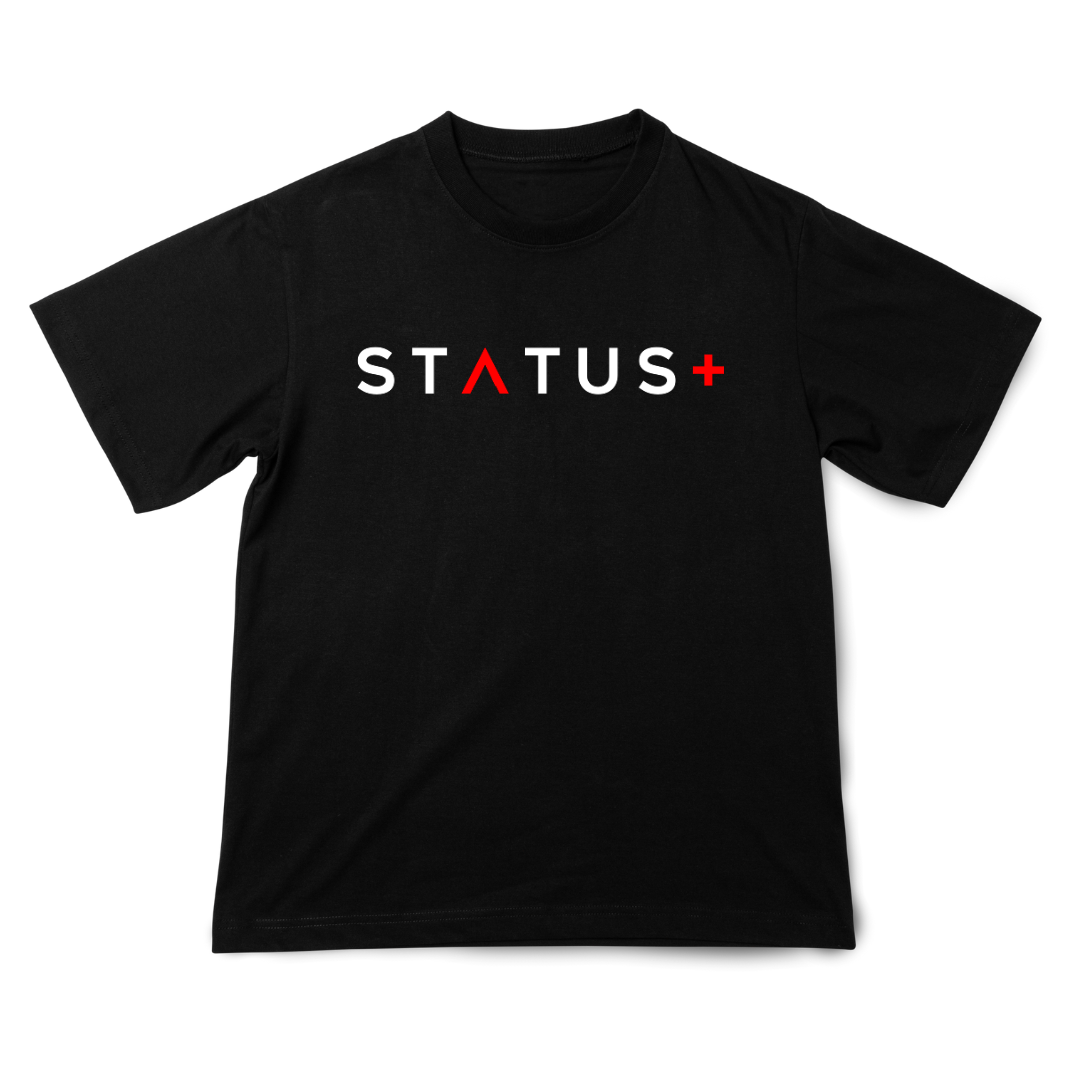 Status Plus Fashions T-Shirt (White Red)