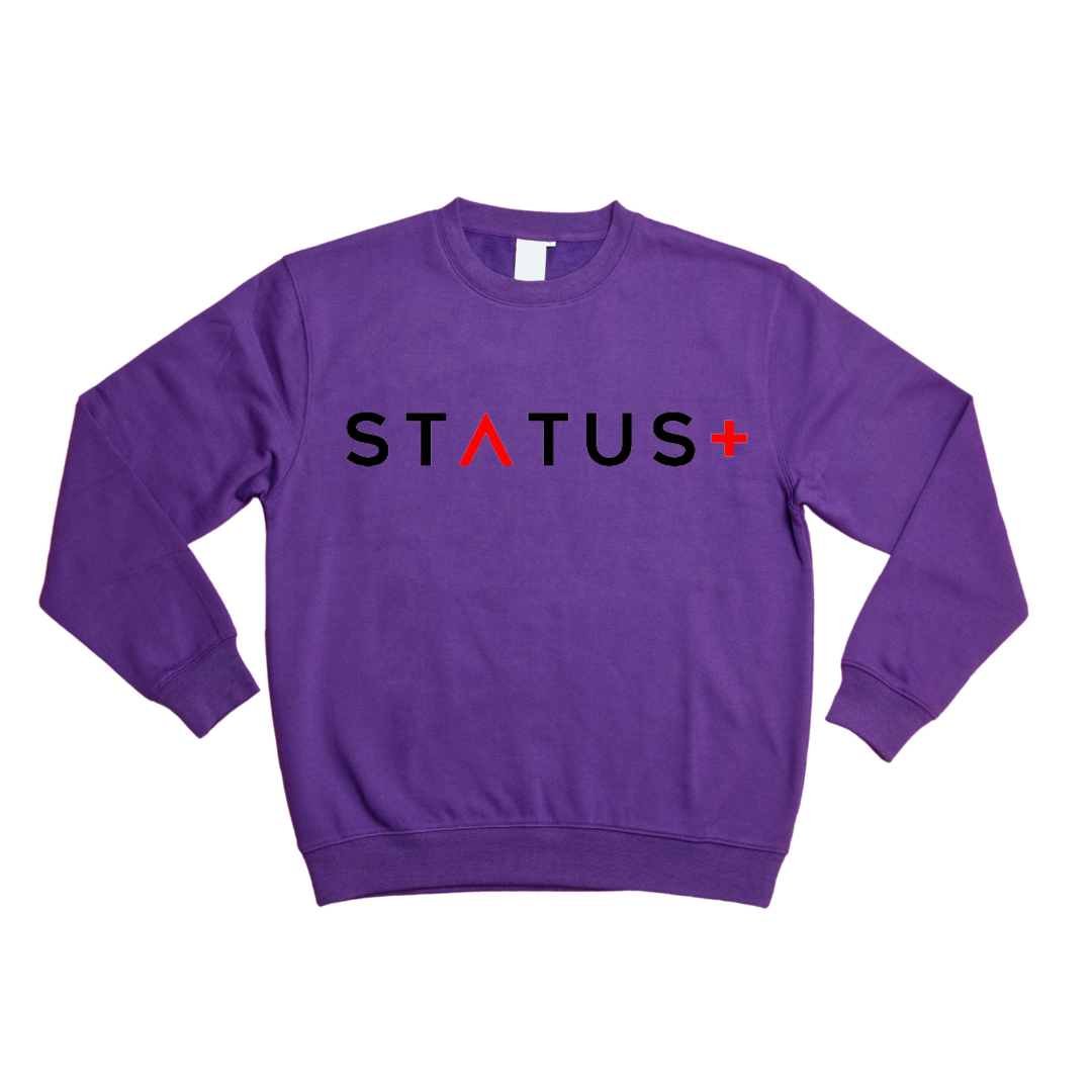 Status Plus Fashions Sweatshirt (Black Red)