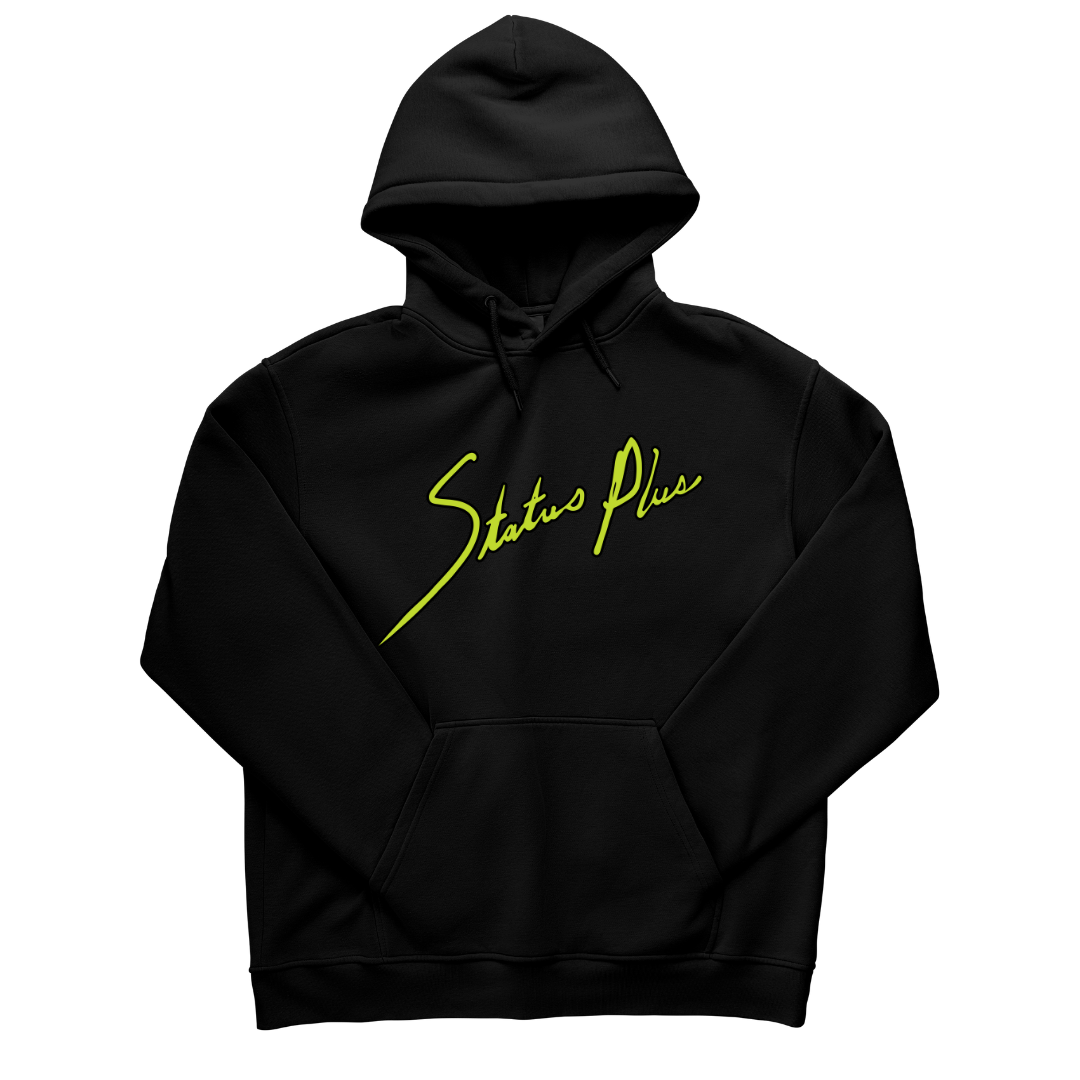 Status Plus Fashions Black Hoodie (Signature)